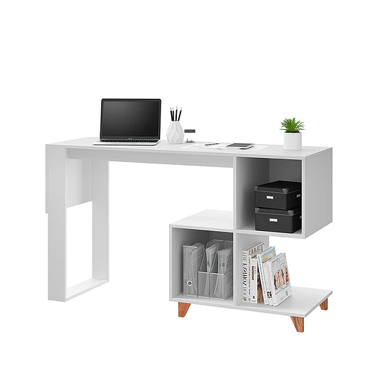 Mesa Escritorio 1007 Aurora Blanco - 