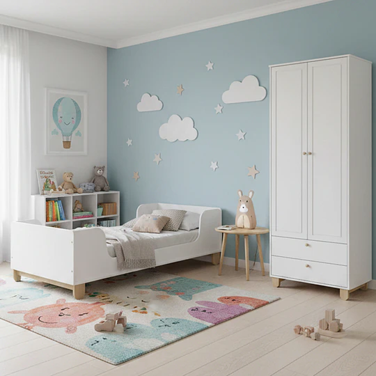 Mini Cama Zupi Blanca - 