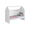 Cuna casita 60 Montessori blanca - 
