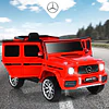 Auto a Batería Jeep G63 Con Licencia Mercedes 12V Rojo - 