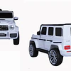 Auto a Batería Jeep G63 Con Licencia Mercedes 12V Blanco - 