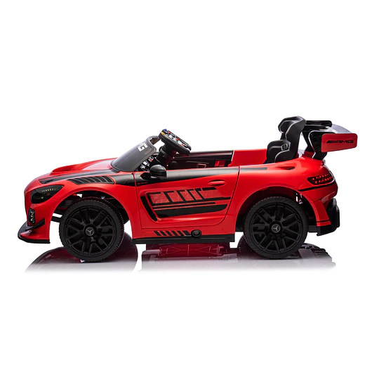 Auto a Bateria Orange Racer Mercedes Benz Amg Gt3 12v 2Motores - 