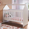 Cuna casita 60 Montessori blanca - 