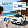 Auto a Batería Jeep G63 Con Licencia Mercedes 12V Blanco - 
