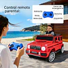 Auto a Batería Jeep G63 Con Licencia Mercedes 12V Rojo - 