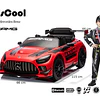 Auto a Bateria Orange Racer Mercedes Benz Amg Gt3 12v 2Motores - 