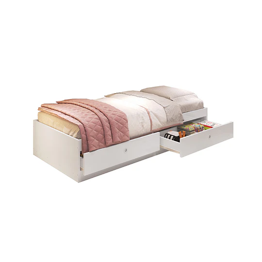 Cama infantil cariño blanca - 