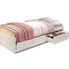 Cama infantil cariño blanca - 
