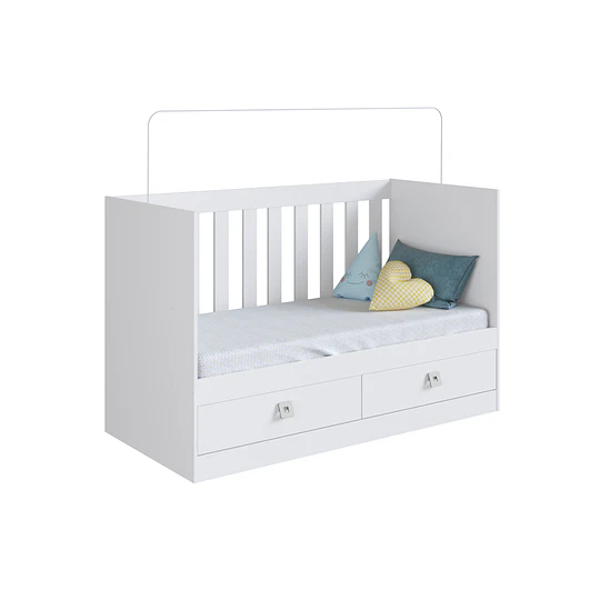 Cuna Multifuncional New Amore 3 En 1 Blanco - 