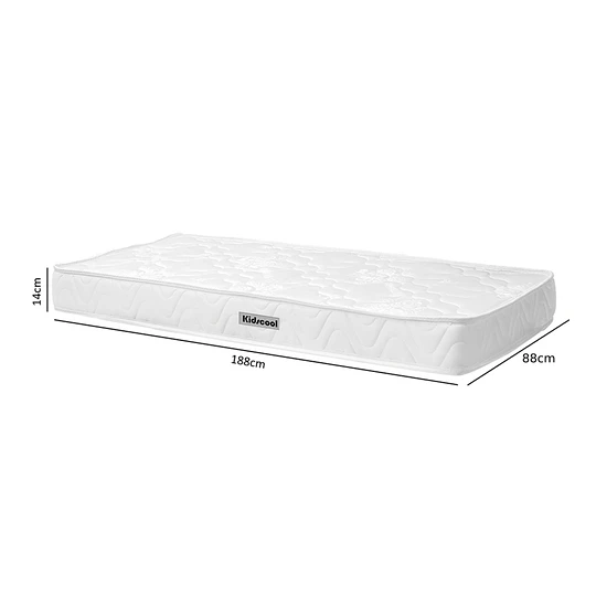 Colchón Blanco 188x88 cm Kidscool - 