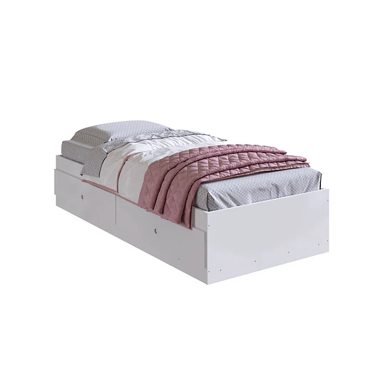 Cama infantil cariño blanca - 