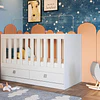 Cuna Multifuncional New Amore 3 En 1 Blanco - 