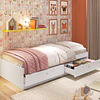 Cama infantil cariño blanca - 