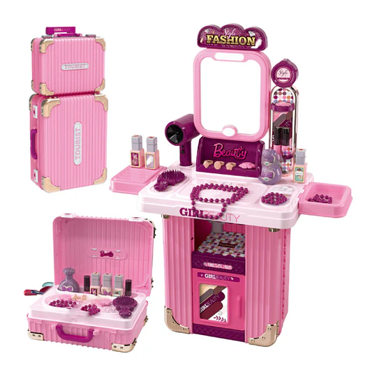Juego Maleta Tocador De Belleza - 