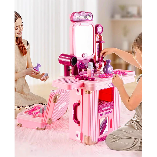 Juego Maleta Tocador De Belleza - 