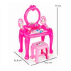 Tocador Infantil Unicornio Con Accesorios - 