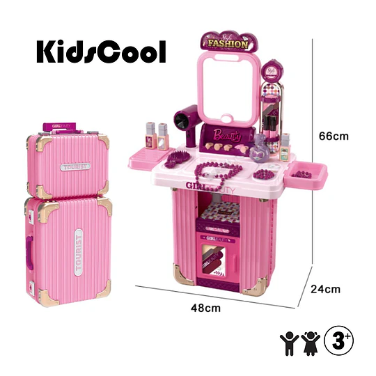 Juego Maleta Tocador De Belleza - 