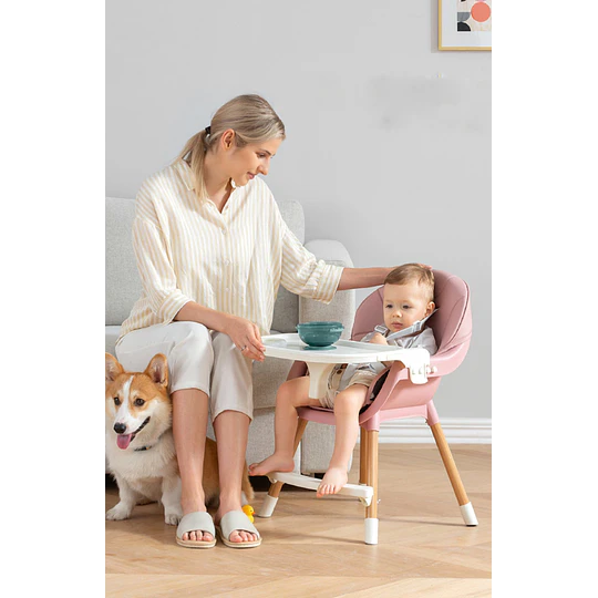 Silla De Comer Niza Rosada - 