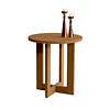 Mesa Lateral Redonda Be Caramelo  - 