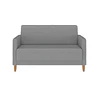 Sofa 2 Cuerpos Dakar Gris - 
