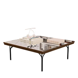 Mesa De Centro Espejo Be Canela - "Producto Armado"