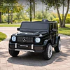 Auto a Batería Jeep G63 Con Licencia Mercedes 12V Negro