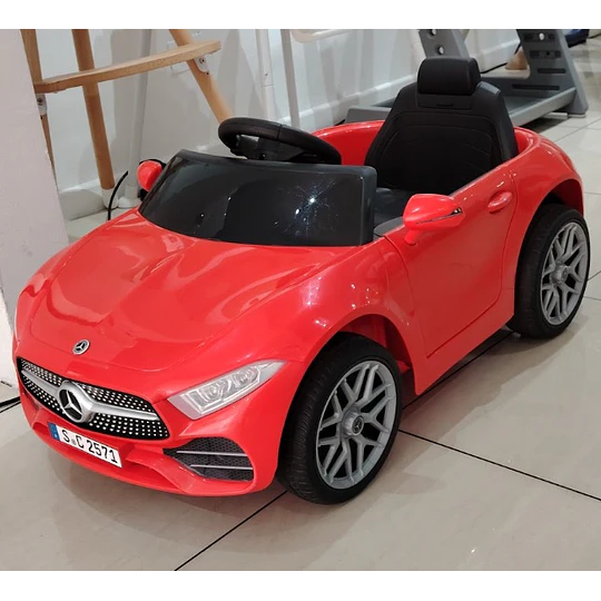 Auto a Bateria Rojo Mercedes Benz Cls350 12v 2Motores - 