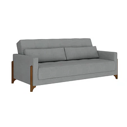 Sofa Cama Grecia Gris - PRODUCTO ARMADO EN TIENDA