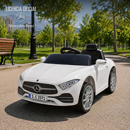 Auto a Bateria Blanco Mercedes Benz Cls350 12v 2Motores - "Producto con detalle, empaque roto"