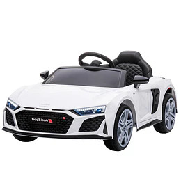 Audi R8 Spyder Bateria Blanco - "Producto Armado con Detalle"