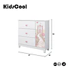 Cómoda Infantil Con Puerta Sofia Blanco  - 