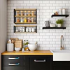 Repisa Pared Berlin 3 Miel - 
