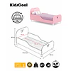 Mini Cama de Transición Infantil Princesa Kidscool MDF Rosada   - 