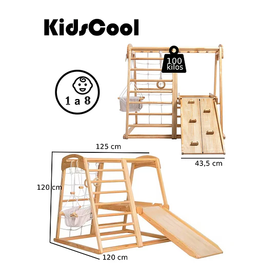 Juego Pikler Montessori Jungla - 
