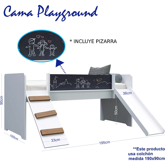 Cama infantil playground - 