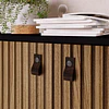 Buffet Amber 2 Puertas Negro/Brise - 
