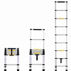Escalera Telescópica 2.6 mt Aluminio Be Design 120 kg