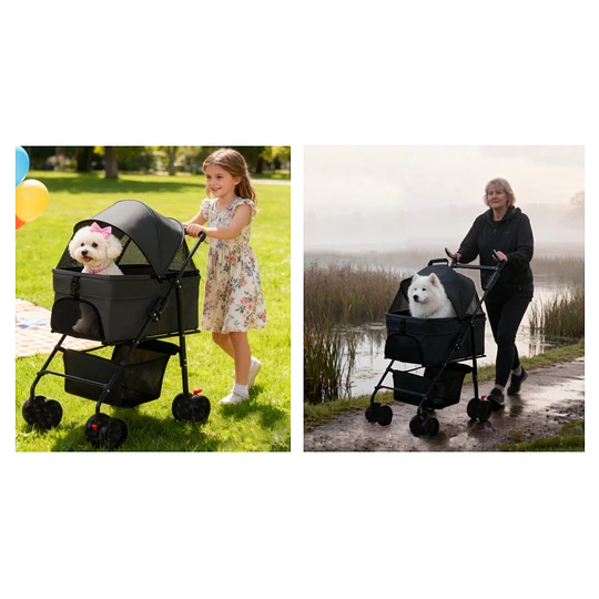Carro De Paseo Plegable / Desmontable