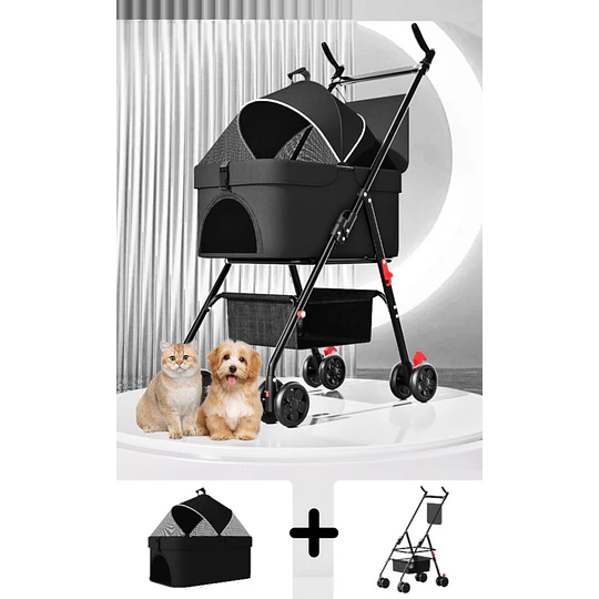Carro De Paseo Plegable / Desmontable