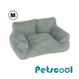 Cama Sofá Relajante Mascotas PetsCool M Gris-Lavable y Ortopédica