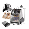 Mochila Transporte Mascota Black
