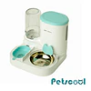 Alimentador Automático de Mascotas 2 en 1 Petscool, Dispensador de Agua Comida 