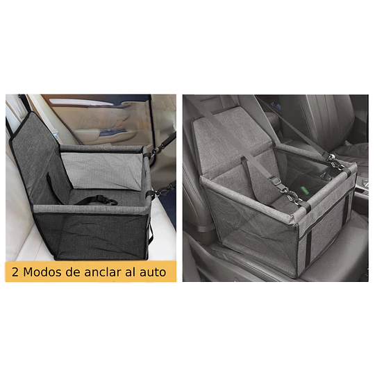 Silla De Auto Gris Para Mascota
