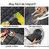 Funda Cubre Asiento Auto Perros Petscool Impermeable y Antideslizante Negra 