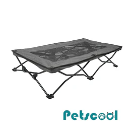 Cama Elevada Plegable para Perro Talla L PetsCool Soporta 90 KG 