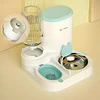 Alimentador Automático de Mascotas 2 en 1 Petscool, Dispensador de Agua Comida 