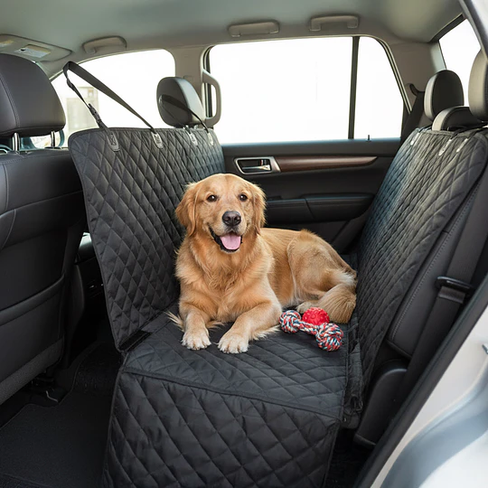 Funda Cubre Asiento Auto/SUV/Camioneta PetsCool Impermeable Negro
