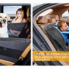Silla de Auto para Perro PetsCool negra- S- M Impermeable 