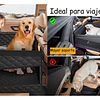 Silla de Auto para Perro PetsCool negra- S- M Impermeable 