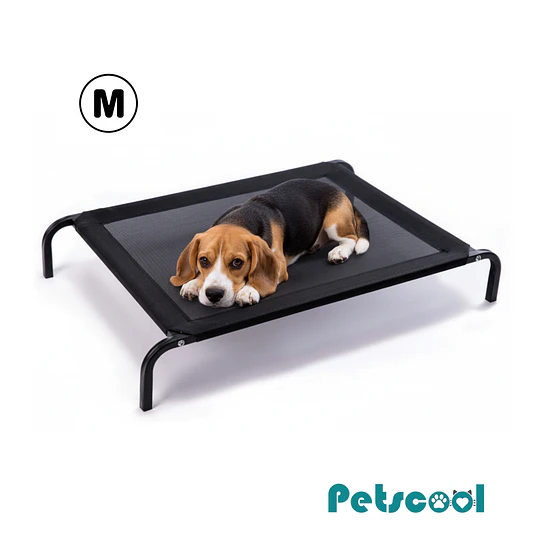 Cama Elevada Perros  PetsCool Talla M 92X60 cm Soporta 30kg